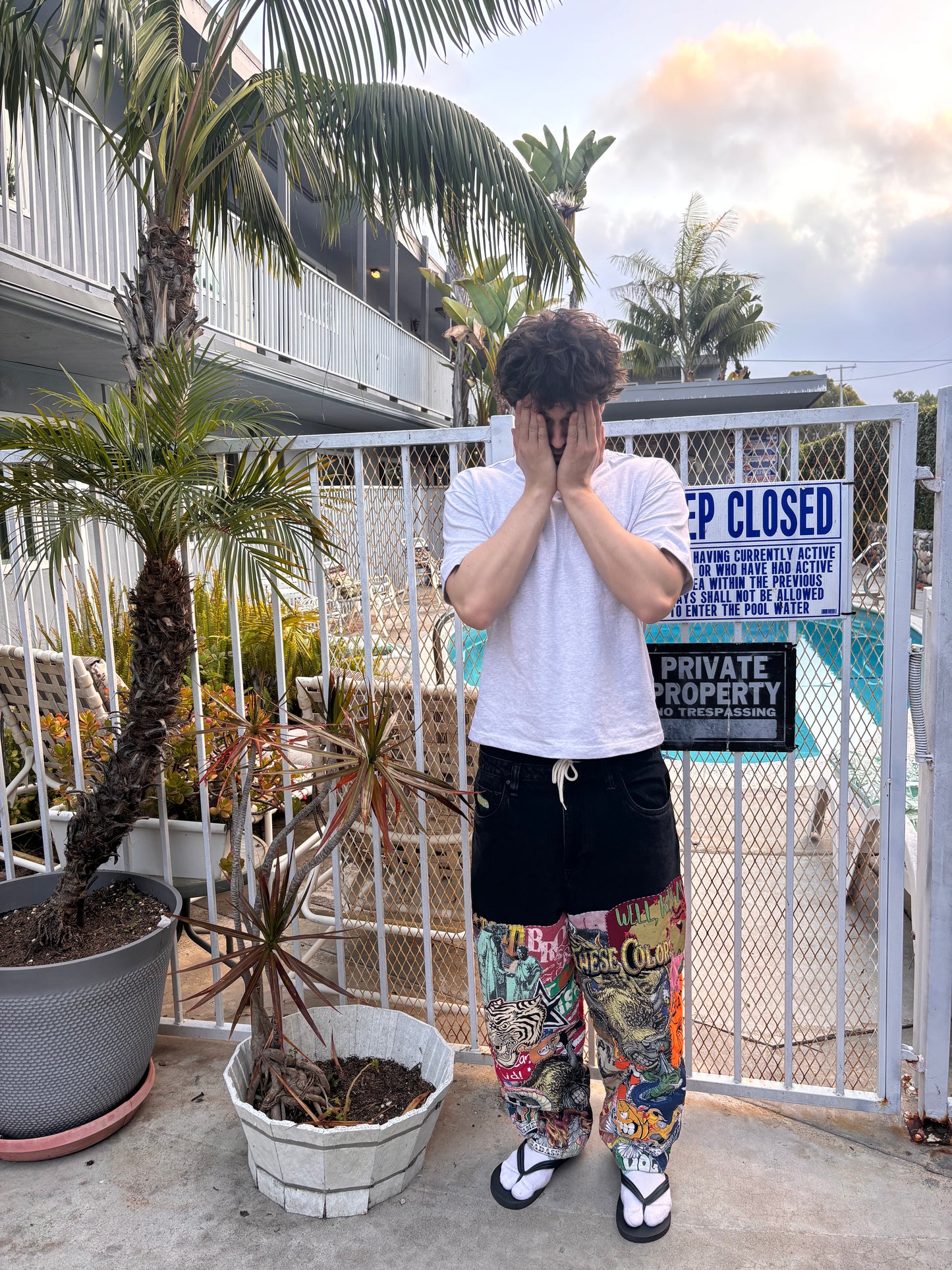 Final Pair! Patchwork Pants
