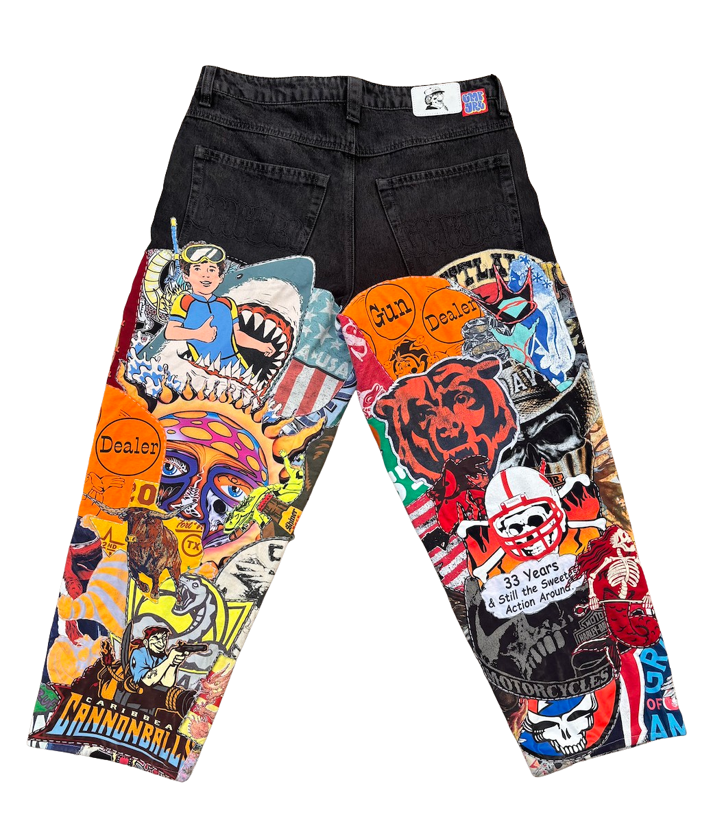 Final Pair! Patchwork Pants