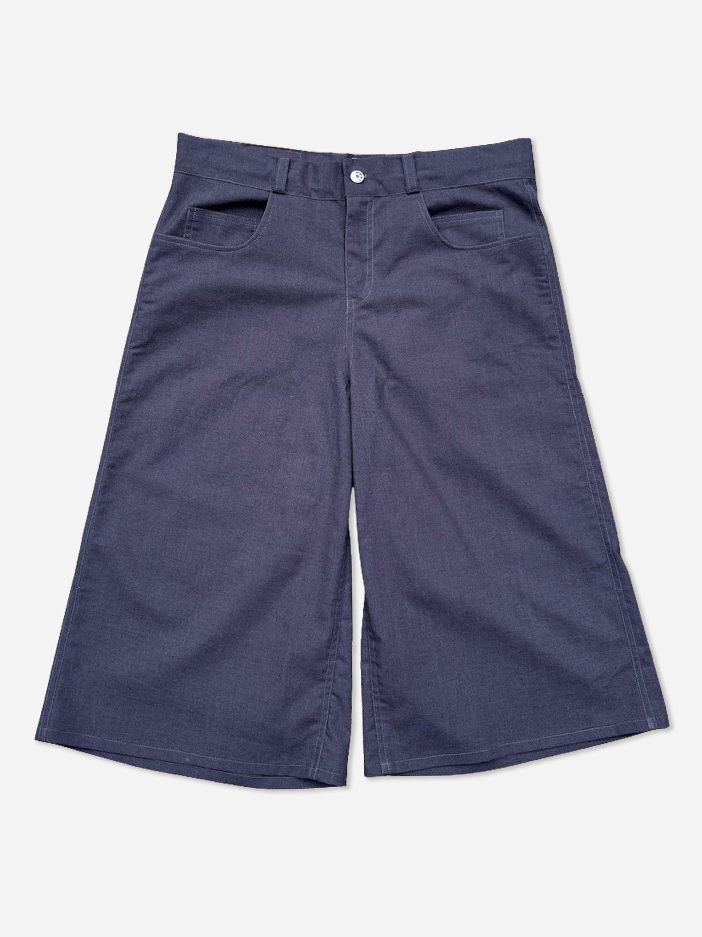 Baggy Slate Blue Work Short